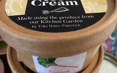 A new addition to our home-produced range – ice cream!