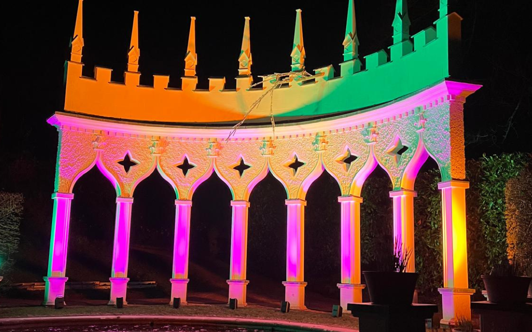 Enchanted Garden by Night